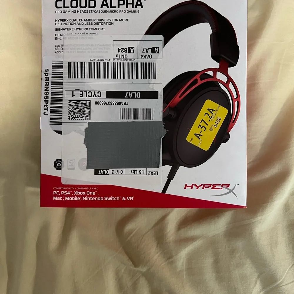 Hyper X Cloud Alpha Headset